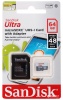   SanDisk Ultra microSDXC + SD Adapter 64GB 100MB/s (Class 10)